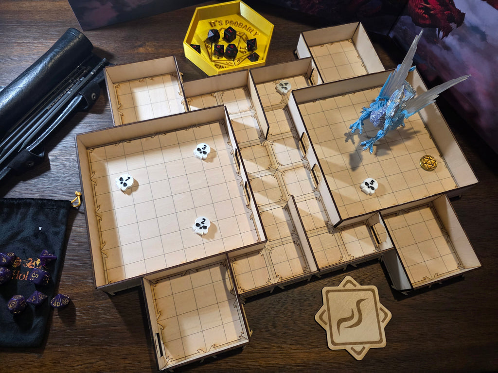 Grand Hall 70-Piece Modular Dungeon Expansion Set