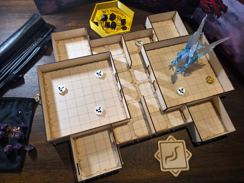 Grand Hall 70-Piece Modular Dungeon Expansion Set