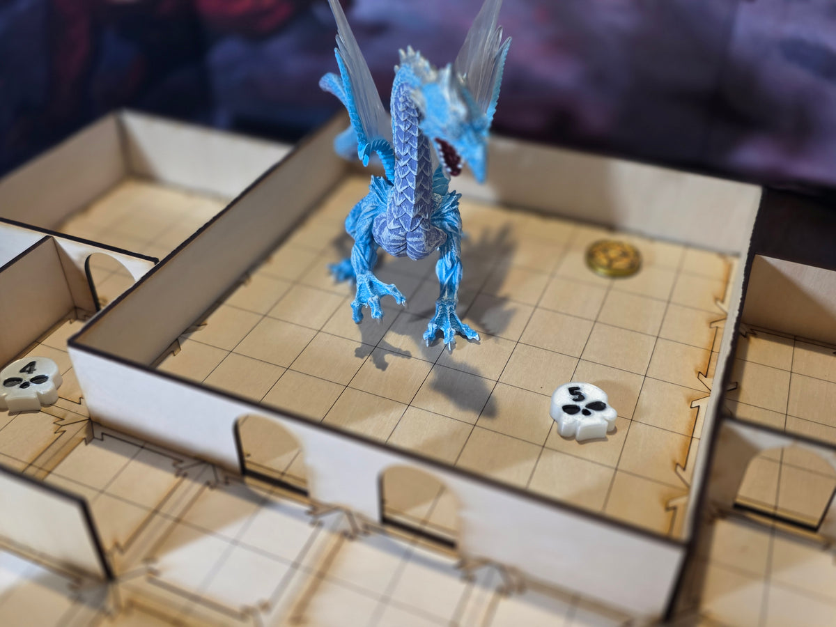 Grand Hall 70-Piece Modular Dungeon Expansion Set