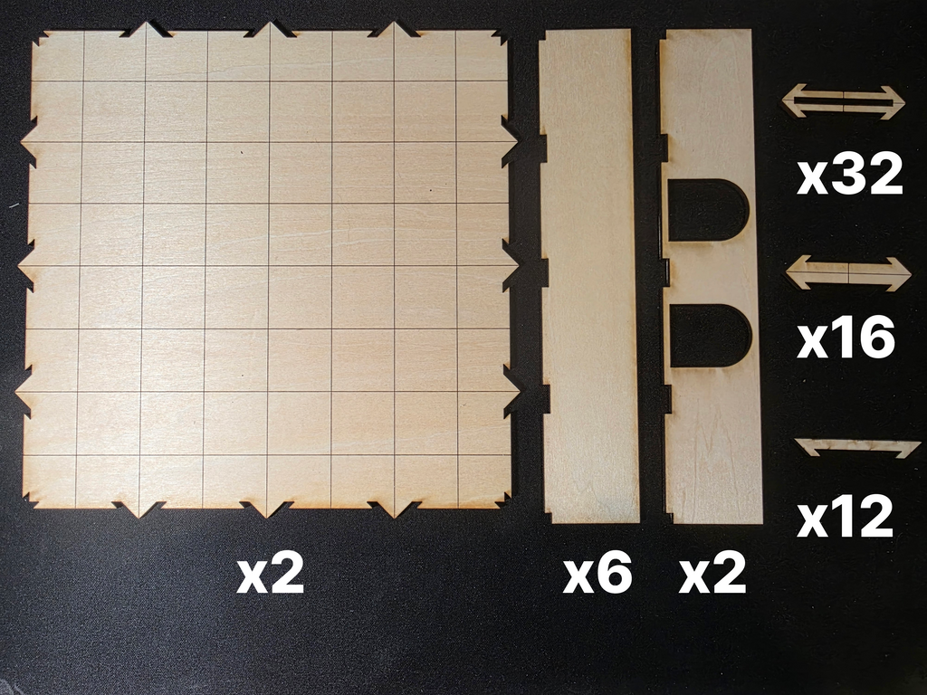 Grand Hall 70-Piece Modular Dungeon Expansion Set